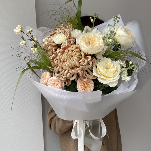                                                                                                                                                                                                             Нежный букет для мамы 