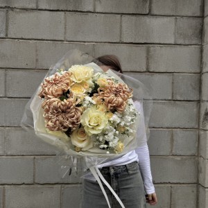 Букет с хризантемой "Виена"