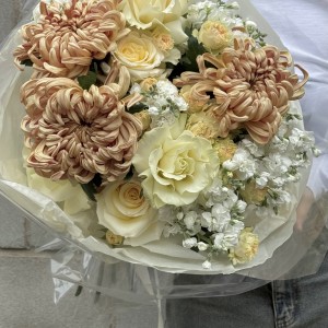 Букет с хризантемой "Виена"